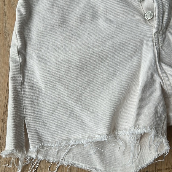 AGOLDE Dee Short in Paper - Picture 5 of 7